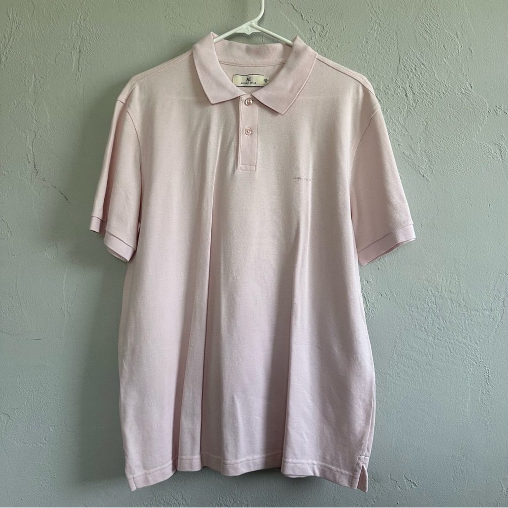 Arturo Calle Light Pink Short Sleeve Polo Shirt